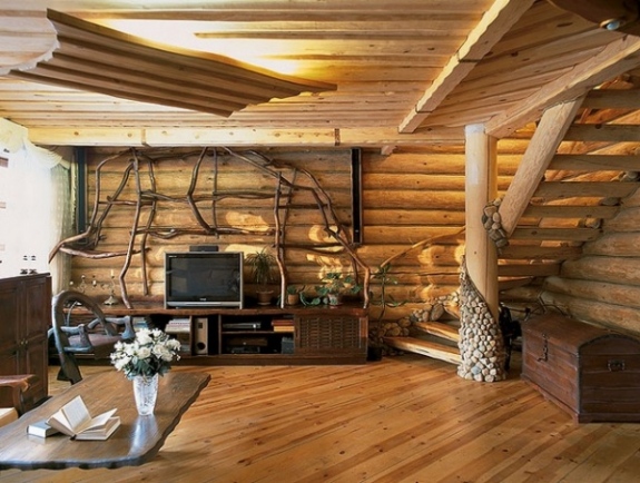 Наружная и внутренняя отделка деревянного дома